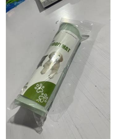 Coomazy Slipproof Pet Bowl Pad for Cats & Small Dogs - Silicone Lining Mat (45x26cm Green) - Buy Online on GoSupps.com