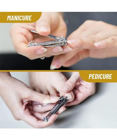 Nail Clipper Set Professional Manicure Set 8 Pieces Grooming Kit Manicure Pedicure Tools Travel Nail Set Personal Care Beauty - Buy Online on GoSupps.com