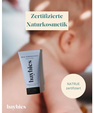 BAYBIES Wind and weather cream protects against cold and moisture baby cream for baby's sensitive skin vegan and certified natural developed with a pharmacist - Buy Online on GoSupps.com