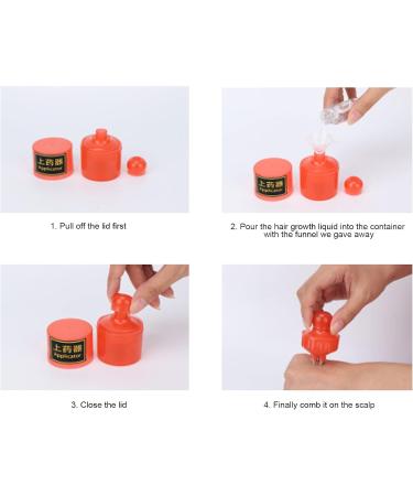 Scalp Applicator Comb Scalp Treatment Applicator Convenient for Home(red) - Buy Online on GoSupps.com