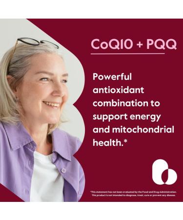 BESTVITE CoQ10 100mg with PQQ 20mg - Vegan Non-GMO Gluten-Free - 120 Veggie Caps for Optimal Health - Buy Online on GoSupps.com