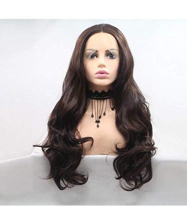 BGHJUE European & American Linen Hand Hook Long Curly Fiber Front Lace Wig - Premium Hair Headgear - Buy Online on GoSupps.com