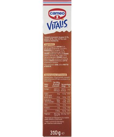  CAIYA 4X Cameo Vitalis Crunchy Muesli Oat Flakes with Honey and Almond Flakes 310g 4 Packs  - Buy Online on GoSupps.com