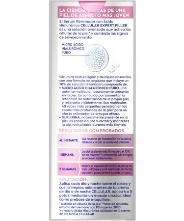 CELLULAR FILLER Hyaluronic Filler Serum 40 ml - Buy Online on GoSupps.com