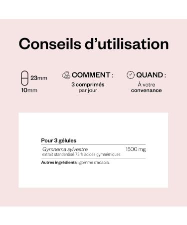 Gymnema Sylvestre - Aide R guler la Glyc mie et au Contr le du Poids - Feuilles de Gymnema - Soutien Naturel du M tabolisme du Sucre - Vegan - SuperSmart - Buy Online on GoSupps.com