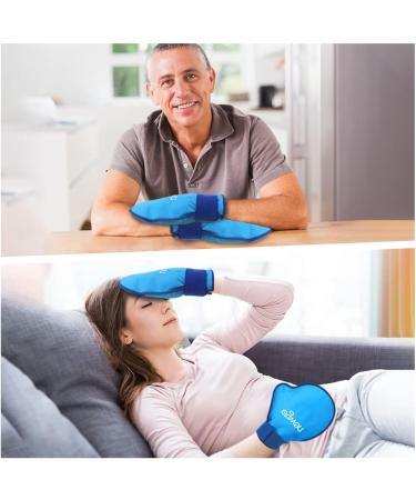 NEWGO Hand Ice Pack Gloves - 2 Pack for Pain Relief, Chemotherapy, Neuropathy, Arthritis, Injuries - Reusable Cold Gloves for Hands - Buy Online on GoSupps.com