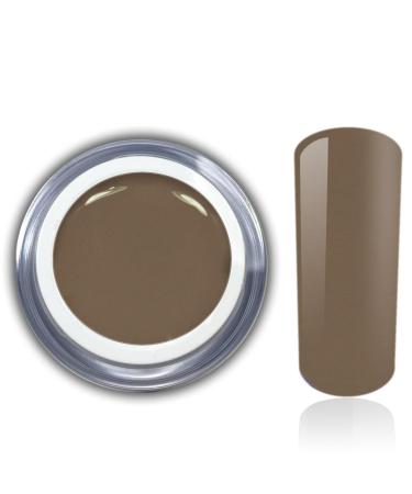 Color Gel Beige Brown Nude UV LED Nail Gel Studio Quality Color Gel RM Beautynails 1 Pack (1x 5ml)