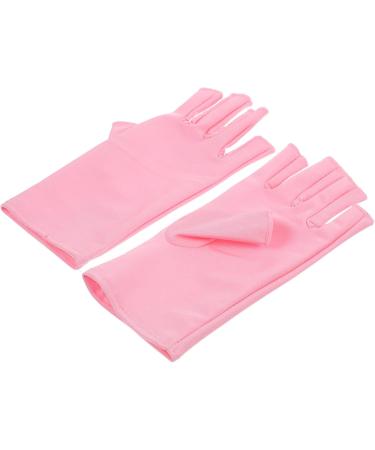 minkissy 3 Pairs Nail Gloves Nail Art Anti- Gloves Gloves for Gel Nail Protection Gloves for Manicure LED Gloves Gloves for Manicure Moisturizing Spandex Pink Apparel - Buy Online on GoSupps.com
