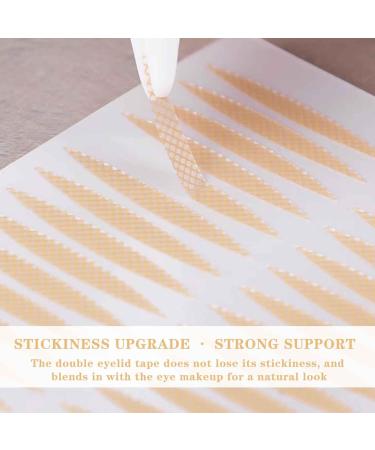 720 Pieces Eyelid Stripes & Glue - Natural Eye Lifting Tweezers Invisible All Skin Tones - Buy Online on GoSupps.com