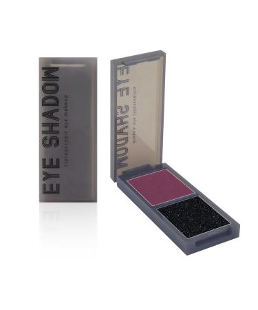 MAOYING Red black eyeshadow palette smokey eyeshadow vampire blood red eyeshadow Halloween black eye makeup long lasting waterproof eyeshadow palette