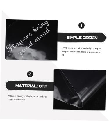 ABOOFAN 150 Pcs Trapezoidal Flower Packaging Florist Bags Decorative Bags Flowers Opp Flower Stand 45X28CMx3pcs As Shown 1x3pcs - Buy Online on GoSupps.com