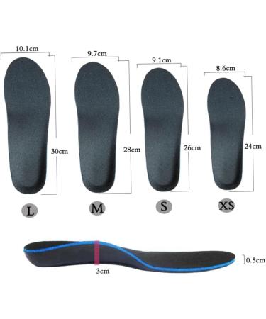 FRCOLOR Arch Support Insoles for Flatfoot & High Arch - Shoe Inserts for Men & Women - Heel Spur Relief & Comfort - Buy Online on GoSupps.com