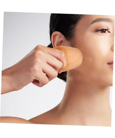 Collbath Jade Roller & Wooden Handle Face Massage Tool - Ultimate Skin Care Accessory for Radiant Glow - Buy Online on GoSupps.com