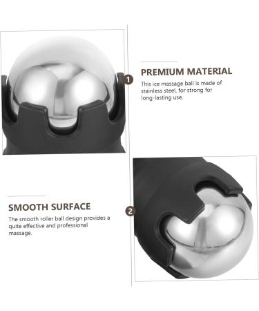 Enhance Health & Relaxation with Homsfou Ice Facial Scooter & Muscle Massage Device - Blood Circulation Promoter for Face & Feet - Buy Online on GoSupps.com