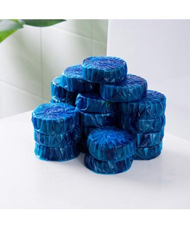 16 x GLY Toilet Cistern Blocks | Toilet Bowl Freshener Tablets | Powerful Descaling Septic-Tank Deodorizer | Toilet Blocks Lasts for 14 Days (16 Pieces)