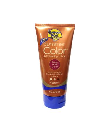 Banana Boat Summer Color Self-Tanning Lotion Pack of 2 - 6 fl oz Each - Buy Online on GoSupps.com