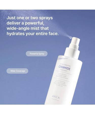 AVCA Ultra Hydrating Ceramide Cream Mist Milky Face Mist with 5 Ceramides for Deep Moisture, Soothing & Dewy Glow, Lightweight Moisture-Boosting Facial Spray for All Skin Types (5.07 fl oz) - Buy Online on GoSupps.com