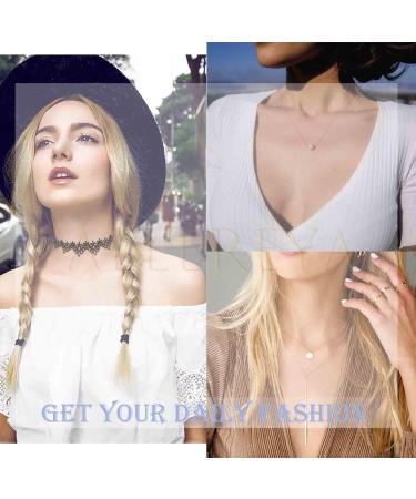Colorful Vintage Seed Bead Choker Necklace | Pearl & Rainbow Star Heart Jewelry for Women - International Shipping Available - Buy Online on GoSupps.com