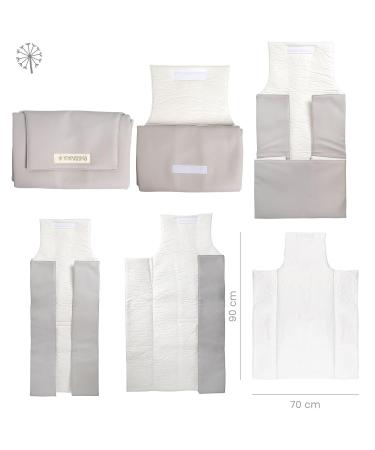 Mimuselina Wrap Pad on the Go - Portable Dirt & Repellent Changing Pad for Travel | Foldable Diaper Changing Solution - Buy Online on GoSupps.com