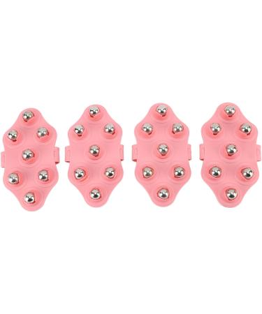 TBET Massage Hand Shoes - 4-Piece Palm-Shaped Massage Glove with 7 Magnetic Roller Balls for Ultimate Body Relaxation - Buy Online on GoSupps.com