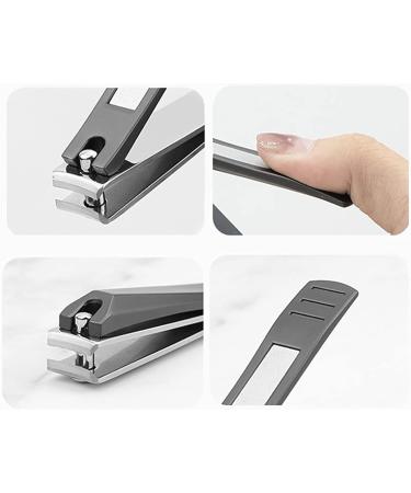 OUSIKA Nail Clippers Large Stainless Steel Nail Clippers Nail Art Tools Nail Scissors Zinc Alloy Nail Scissors Nails (Color : Silver) - Buy Online on GoSupps.com