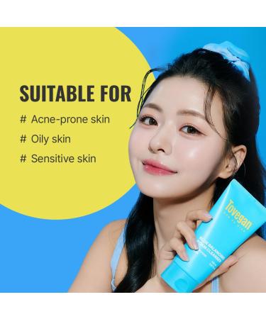 TOVEGAN COLOR FOOD SERIES Blue Balancing Foam Cleanser 5.07 fl.oz - Buy Online on GoSupps.com