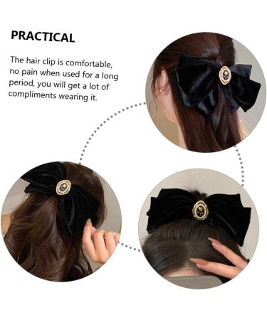 FRCOLOR Bowknot Pearl Hair Pearl Hair Barrettes Hairpins Hair for Women Hair Accessories for Women Barrettes for Women Hair Decoration Hair Pin Hair Clip Miss Cloth Big Hairpin The Flowers - Buy Online on GoSupps.com