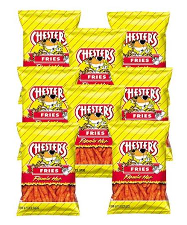 Chester's Flamin' Hot Fries, 1.75 oz bags (Pack of 8)