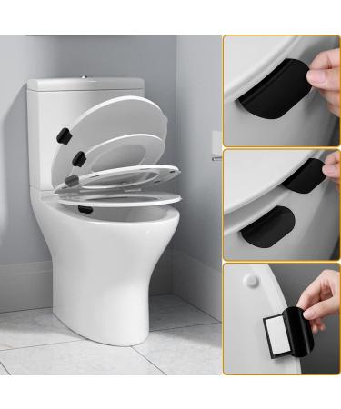 Toilet Lid Lifter 3 Pcs - Self Adhesive Sticky Handle for Touch-Free Lifting - Multi-Function Tools for Home, Office, Hotel - Buy Online on GoSupps.com