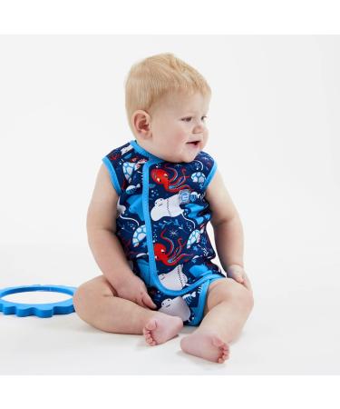 Splash About Baby Wrap Wetsuit Under The Sea 18-30 Months - Best Protection for Swimming Adventures - Buy Online on GoSupps.com