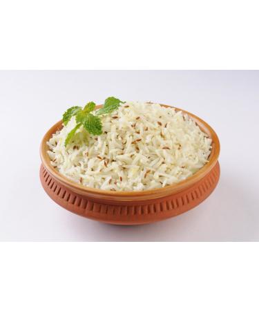 Pride Of India Thai White Jasmine Rice - Fragrant Hom Mali Rice - 3.3 Pound Jar - 1.5 Kilo - Premium Quality and Aromatic - 2.2 Pound + 50% Extra Free - Total 3.3 Pounds - Pack of 1 - Buy Online on GoSupps.com