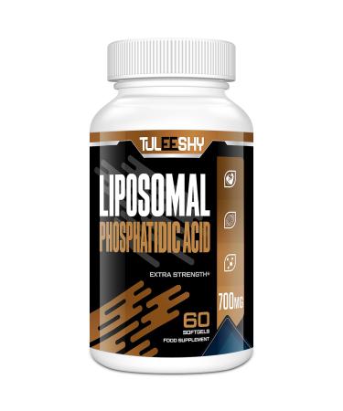 Tuleeshy Liposomal Phosphatidic Acid (PA) 700mg with HMB, L-Leucine and Vitamin D3, Muscle Builder - Boost mTOR | Building Mass & Strength (60 Units (1 Pack)