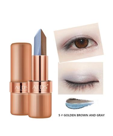 Two-Colored Eyeshadow Stick | Dual Color Glitter Pen for Stunning Shimmering Looks | Gradient Eyeshadow Powder - Buy Online on GoSupps.com