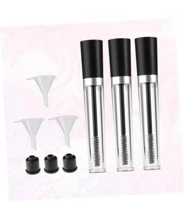 Beavorty 3pcs Funnel Refillable Makeup Containers Eyelash Solution Bottle Solvent Bottle Cosmetic - Buy Online on GoSupps.com