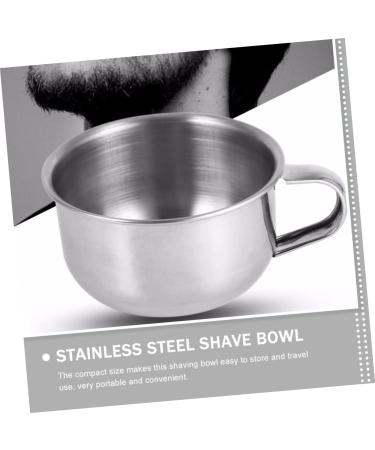 Mikinona Stainless Steel Shaving Bowl - Sazi Cup for Men | Premium Shaving Accessories - Buy Online on GoSupps.com