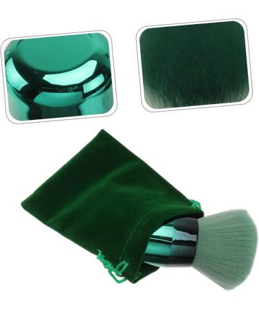 Beaupretty 1pc Makeup Brush Blush Brush Green Powder Makeup Bronzer Brush Make up for Face Blush for Cheeks Mushroom Head Travel Liquid Artificial Fiber 8.5x6.5cm Green - Buy Online on GoSupps.com