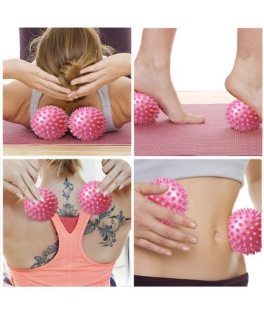 Karlor Igelball Massageball Set - 2 Hedgehog Balls for Body Massage Relaxation & Muscle Relief - Ideal for Shoulders Neck Back & Feet - Buy Online on GoSupps.com
