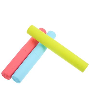 Healeved 3st travel toothpaste box chopstick carrier bag travel toothbrush case. Servant utensil case drinking neck box cutlery checkered case strand hood storage pp macaron travel