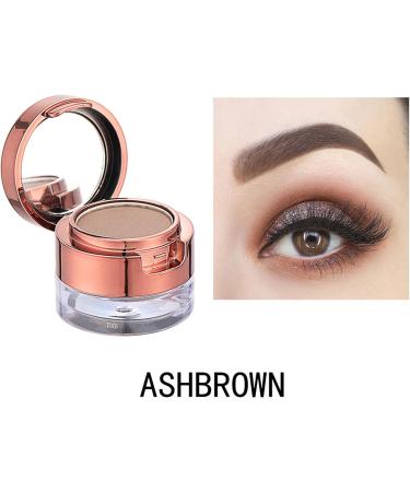 Eyebrow Powder Brow Pomade Makeup Kit 3 Colors Eye Brow Tinted Powder Sculpting Kit Waterproof & Smudge-Proof Long Lasting Dark Medium Brown Eyebrow with Mirror Ash Brown - Buy Online on GoSupps.com