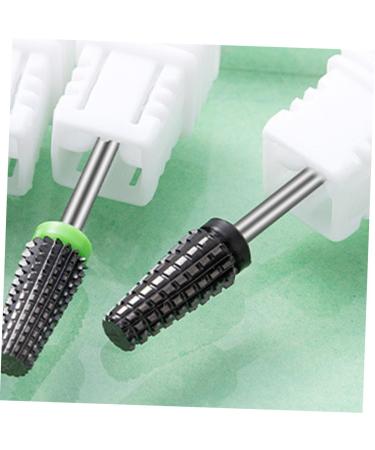 Ipetboom Black Ceramic Nail Polishing Head Manicure Art Drill Bits Nail Drill Bit Nail Polish Grinding Head Nail Bits for Nail Drill Braiding Toy Tool Short Hair Women's Ceramics - Buy Online on GoSupps.com