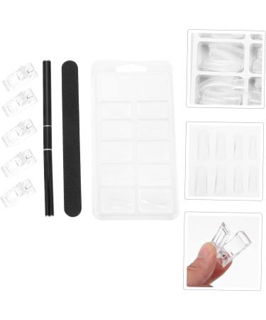 Housoutil 1 Set Manicure Tools Set Beauty Kit Pro Tools Nails Kits Nail Art Extention Kit Nail Tips Clips Kit De Manicura Nails Tools Nail Buffers Car Model Plastic Crystal - Buy Online on GoSupps.com