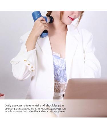 Evscan Deep Fabric Muscle Massage Device - Sore Muscle Relief Stiffness & Pain - Super Quiet 4-Speed High Intensity Vibration - Buy Online on GoSupps.com