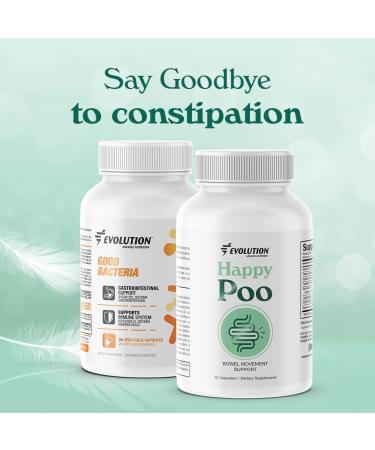 Evolution Advance Nutrition Happy Colon + Pro Daily Probiotic - Vegan & Gluten Free (30 Capsules) - Buy Online on GoSupps.com