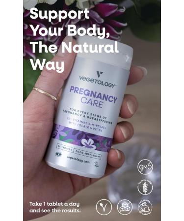 Pregnancy Vitamins for Women, Prenatal & Postnatal, 20+ Folate & Vegan, 60 Ct - Buy Online on GoSupps.com