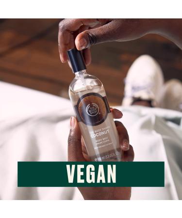 The Body Shop Coconut Body Mist Refreshes and Cools with a Tropical Scent Vegan 3.3 oz - Buy Online on GoSupps.com