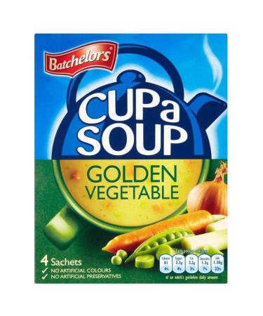 Batchelors Cup a Soup Golden Vegetable (4 per pack - 82g)