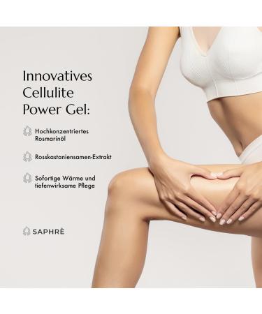 Saphr Cellulite Power Gel Rollon firms and smoothes the skin for legs and buttocks - Buy Online on GoSupps.com