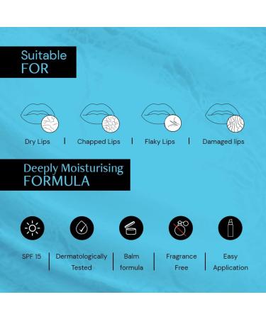 Deconstruct Bright & Hydrate Lip Duo | 1% Vitamin C & 0.1% Resorcinol And 0.2% Hyaluronic Acid & 1% Cupuacu Butter | Lip Balm For Women And Men | 4Gm Each | Pack Of 2 blue - Buy Online on GoSupps.com