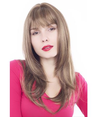 WIG ME UP GFW243-12H124 Women's Wig with Bangs - Brunette/Blonde | International Shipping Available - Buy Online on GoSupps.com