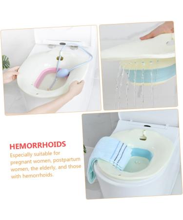 Mobestech Sitz Bath 2 Set Bidet Bowl for Pregnant Women | Virgin Silica Gel Laundry Tub International Shipping Available - Buy Online on GoSupps.com
